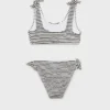 Gestreifter Bikini Gestreifter Bikini