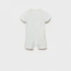Gestreifter Body-Pyjama