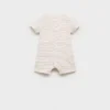 Gestreifter Body-Pyjama