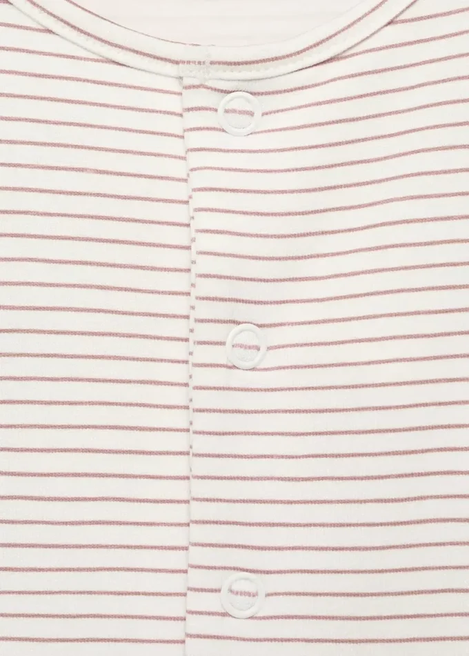 Gestreifter Body-Pyjama