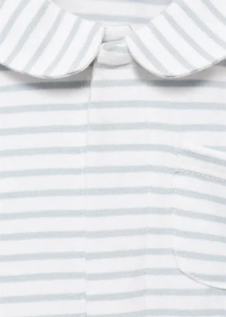 Gestreifter Body-Pyjama
