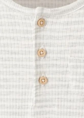 Gestreifter Einteiler-Pyjama