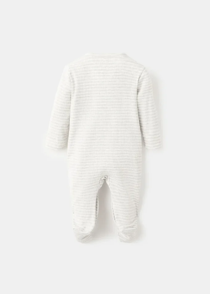 Gestreifter Einteiler-Pyjama