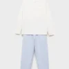 Gestreifter langer Pyjama Gestreifter langer Pyjama