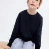 Gestreifter langer Pyjama Gestreifter langer Pyjama