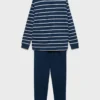Gestreifter langer Pyjama Gestreifter langer Pyjama