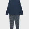 Gestreifter langer Pyjama Gestreifter langer Pyjama