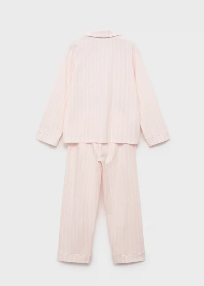 Gestreifter langer Pyjama Gestreifter langer Pyjama