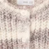 Gestreifter, melierter Pullover