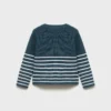 Gestreifter Strickcardigan Gestreifter Strickcardigan
