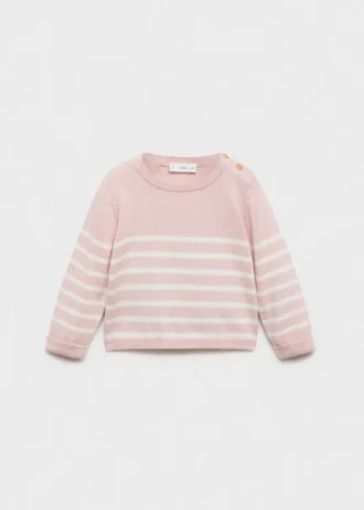 Gestreifter Strickpullover