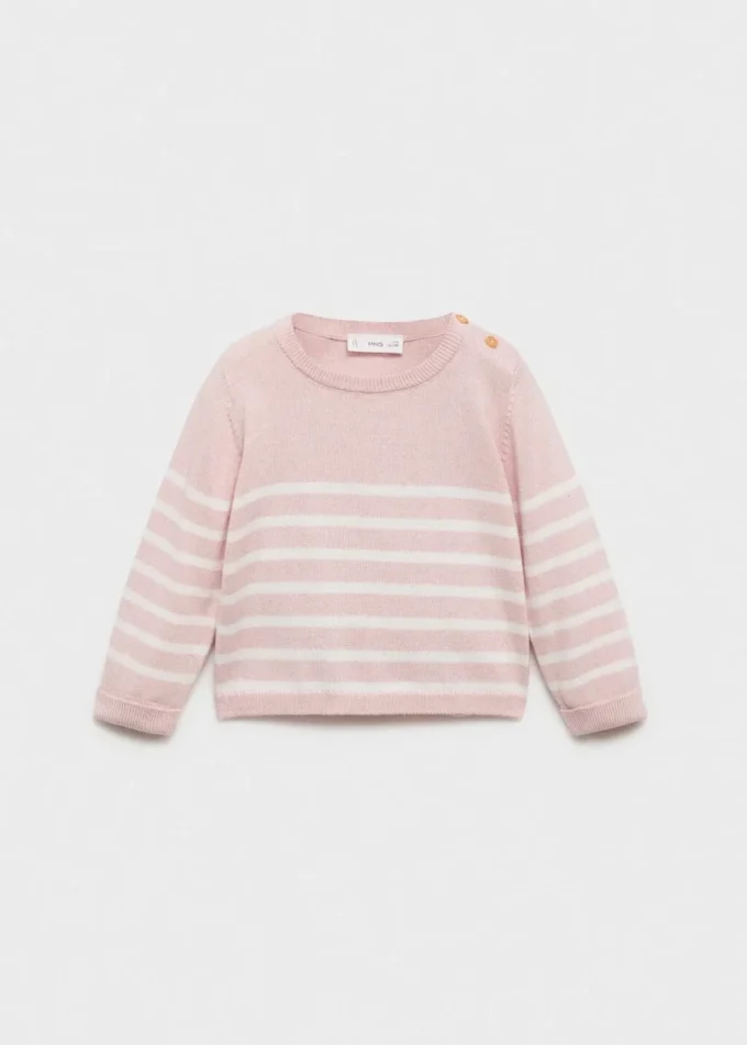 Gestreifter Strickpullover Gestreifter Strickpullover