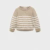 Gestreifter Strickpullover Gestreifter Strickpullover