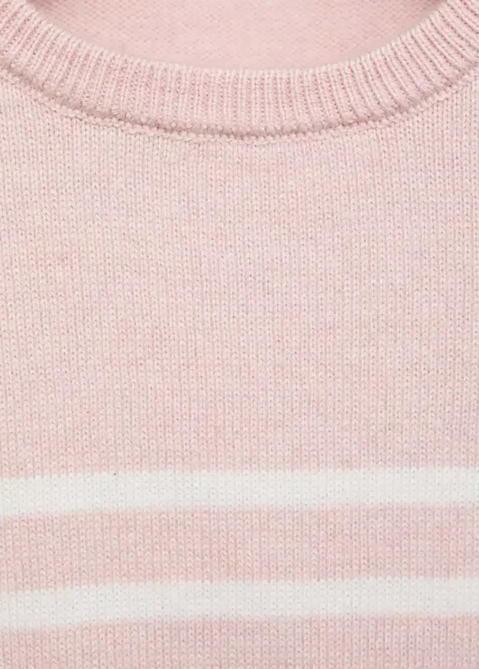 Gestreifter Strickpullover Gestreifter Strickpullover