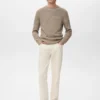 Gestreifter Strickpullover