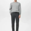 Gestreifter Strickpullover