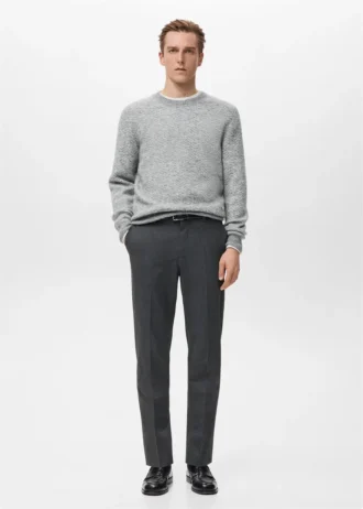 Gestreifter Strickpullover Gestreifter Strickpullover