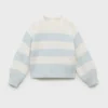Gestreifter Strickpullover Gestreifter Strickpullover