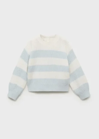 Gestreifter Strickpullover