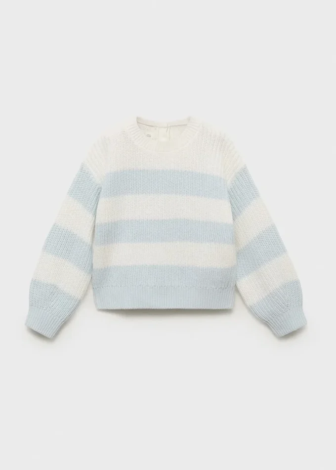 Gestreifter Strickpullover Gestreifter Strickpullover