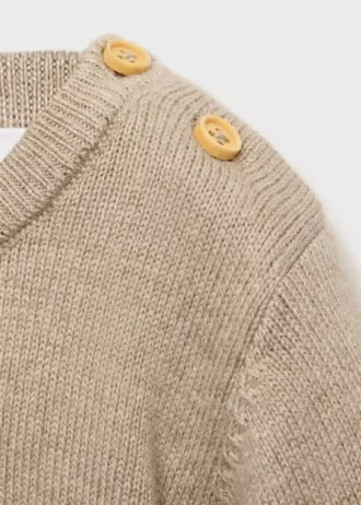 Gestreifter Strickpullover