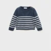 Gestreifter Strickpullover Gestreifter Strickpullover