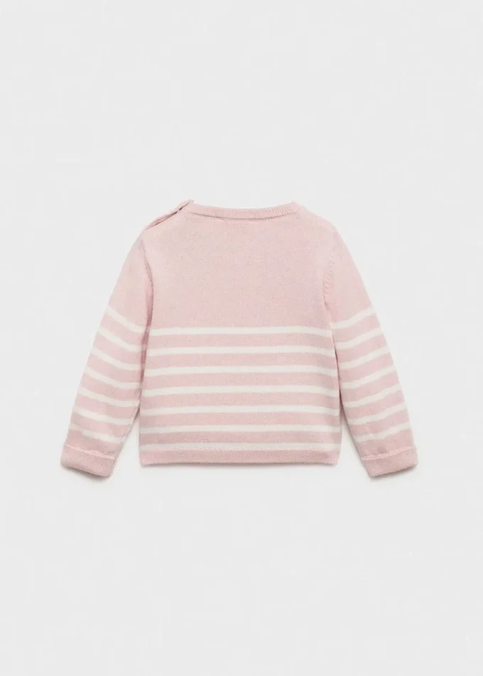 Gestreifter Strickpullover Gestreifter Strickpullover