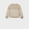 Gestreifter Strickpullover Gestreifter Strickpullover