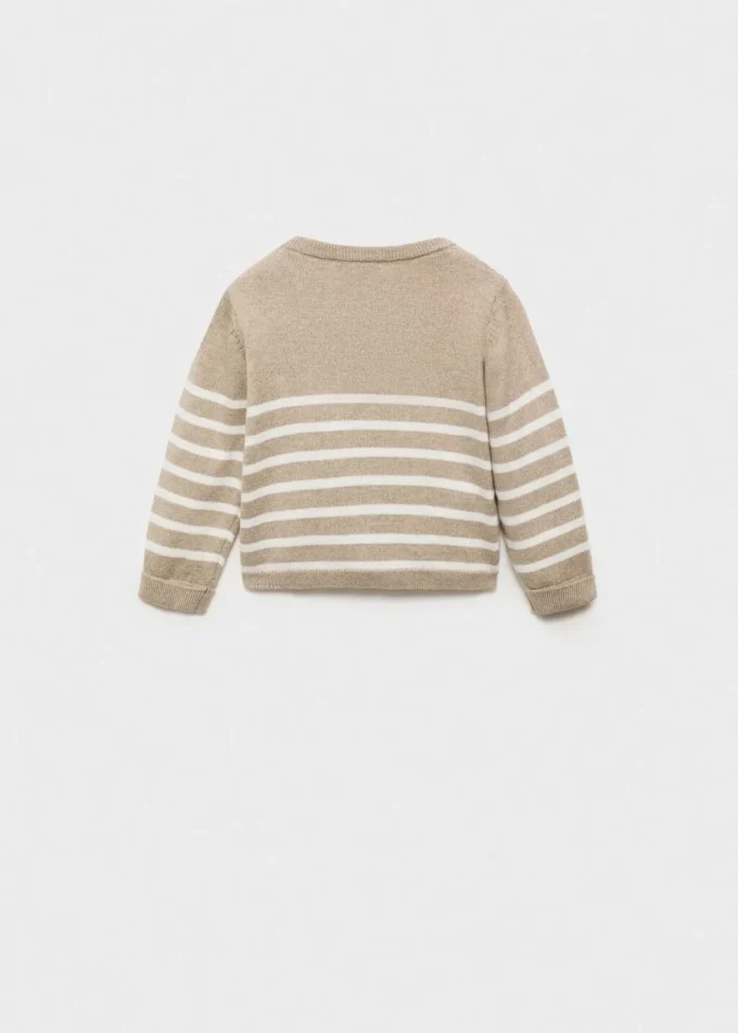 Gestreifter Strickpullover Gestreifter Strickpullover