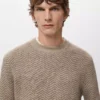 Gestreifter Strickpullover
