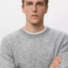 Gestreifter Strickpullover