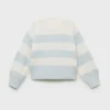 Gestreifter Strickpullover Gestreifter Strickpullover