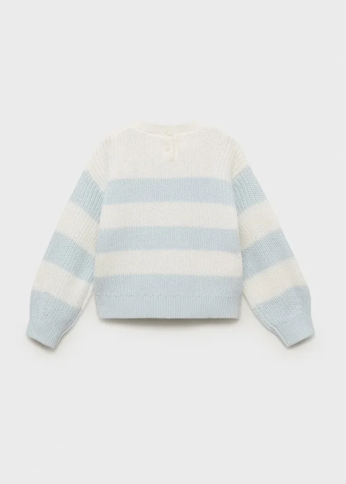 Gestreifter Strickpullover Gestreifter Strickpullover