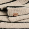 Gestreifter Strickschal Gestreifter Strickschal