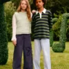 Gestreiftes Baumwoll-Poloshirt Gestreiftes Baumwoll-Poloshirt