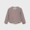 Gestreiftes Baumwoll-T-Shirt Gestreiftes Baumwoll-T-Shirt