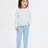 Gestreiftes Baumwoll-T-Shirt Gestreiftes Baumwoll-T-Shirt