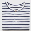 Gestreiftes Baumwoll-T-Shirt Gestreiftes Baumwoll-T-Shirt