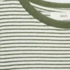 Gestreiftes Baumwoll-T-Shirt Gestreiftes Baumwoll-T-Shirt