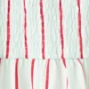 Gestreiftes Kleid mit Rüschen Gestreiftes Kleid mit Rüschen