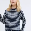 Gestreiftes Langarm-T-Shirt