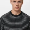 Gestreiftes Langarm-T-Shirt