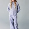 Gestreifte Baumwollhose Gestreifte Baumwollhose