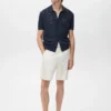 Gestreiftes Strickhemd mit Spitzenmuster Gestreiftes Strickhemd mit Spitzenmuster