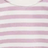 Gestreiftes Sweatshirt aus Baumwollmischung Gestreiftes Sweatshirt aus Baumwollmischung