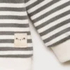 Gestreiftes Sweatshirt aus Baumwollmischung