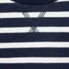 Gestreiftes Sweatshirt aus Baumwollmischung