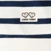 Gestreiftes Sweatshirt aus Baumwollmischung