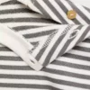 Gestreiftes Sweatshirt aus Baumwollmischung