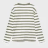 Gestreiftes T-Shirt mit Brusttasche Gestreiftes T-Shirt mit Brusttasche